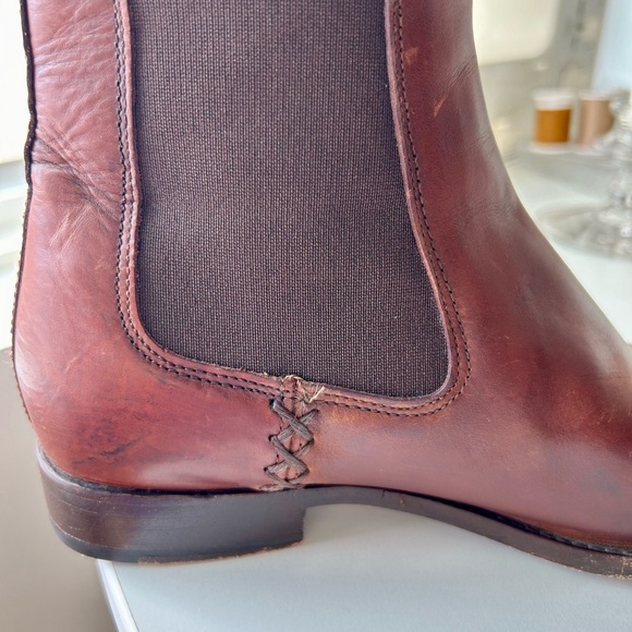 Frye Melissa Leather Chelsea Bootie - Picture 8 of 14